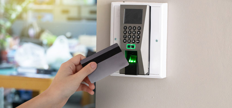 key card entry system Menlo Park