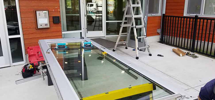 storefront door glass replacement Menlo Park